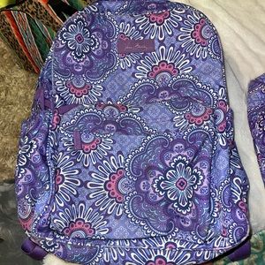 vera bradley purple backpack
